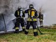 Incendio in un garage di Chivasso
