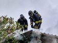 Incendio in un garage di Chivasso