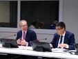 Il presidente Cirio e l’assessore Bussalino