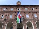 Esposta la bandiera palestinese al Comune di Chivasso