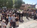 Commozione al funerale di Jacopo Peretti, vittima dell'esplosione di via Nizza