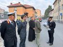 Il sindaco Castello ha posato un mazzo di fiori al Comando dei Carabinieri Il sindaco Castello ha posato un mazzo di fiori al Comando dei Carabinieri