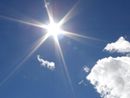 sole e nuvola