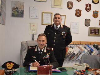 Visita del generale Galletta a Chivasso Visita del generale Galletta a Chivasso