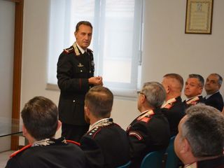 Visita del generale Galletta a Chivasso Visita del generale Galletta a Chivasso