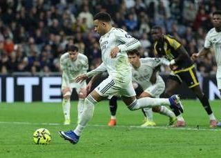 Brahim Diaz cade, arbitro assegna rigore (dubbio): Real Madrid 'sotto attacco' in Liga Brahim Diaz cade, arbitro assegna rigore (dubbio): Real Madrid 'sotto attacco' in Liga