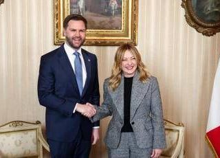 Milano Cortina, Meloni incontra Vance: "Rafforziamo la nostra collaborazione"