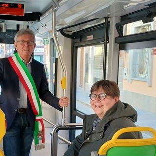 Il sindaco Castello e l'assessore Centin