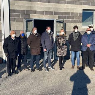 Il sopralluogo al Palazzetto dello Sport di Cavagnolo