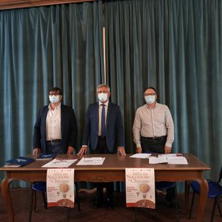Un momento della conferenza stampa