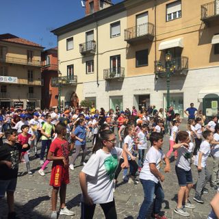 Flash-Mob in piazza del Duomo a Chivasso