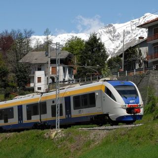 Treno Gtt della linea canavesana