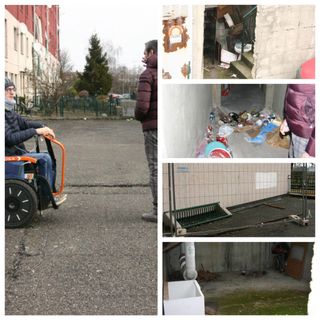 Chivasso, grido disperato dalle case popolari