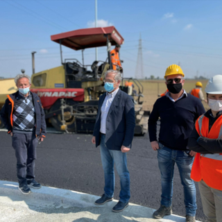 Strade provinciali: lavori in corso a Crescentino, Saluggia, Palazzolo