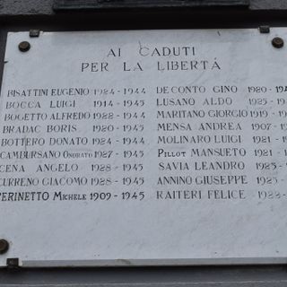 I Caduti per la Libertà chivassesi