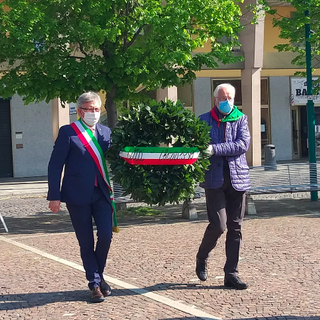 25 Aprile: il ricordo del sindaco di Chivasso Claudio Castello e di Vinicio Milani, presidente Anpi