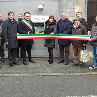 L'inaugurazione dello sportello a Rondissone