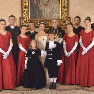 La corte del Carnevale di Chivasso