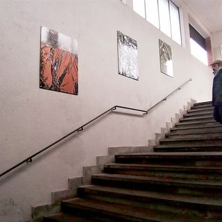Alcune delle opere che è possibile ammirare in stazione
