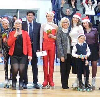 Un momento del saggio