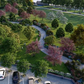 Un parco in pieno centro città: iniziati i lavori in via Amendola a Settimo