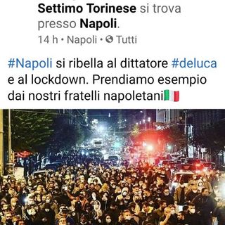 Il post del consigliere Borrini a seguito dei fatti di Napoli