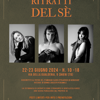 Al via le iscrizioni al workshop esperienziale meditativo “Ritratti del Sé” di Chieri