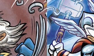 L’eroe Paperino: non bastava Paperinik, ora diventa anche Wolverine... e  Thor