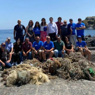 Dalle acque di Aci Castello rimossi oltre 600 metri di reti fantasma