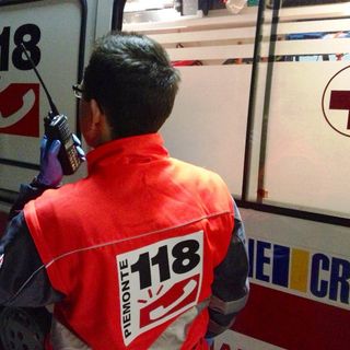 Ambulanza del 118 - immagine d'archivio