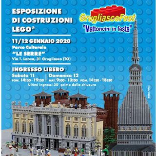 Grugliasco: due giorni dedicati al mondo dei mattoncini LEGO®
