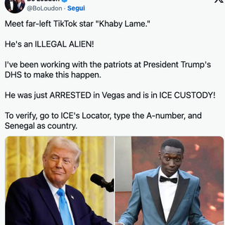 "Khaby Lame arrestato a Las Vegas": l'annuncio dell'influencer trumpiano sul tiktoker di Chivasso