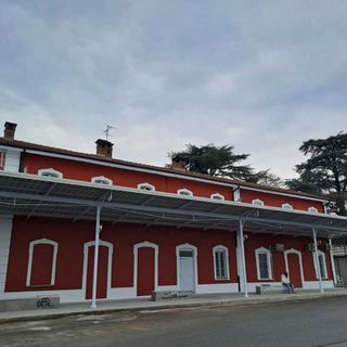 Una immagine della rinnovata ex stazione di Castellamonte