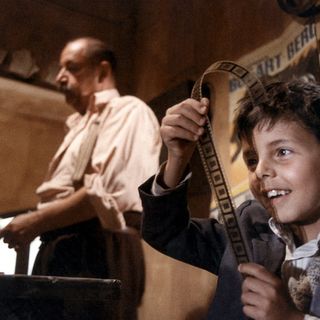 una scena di Nuovo Cinema Paradiso