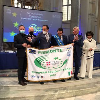 Venaria celebra Piemonte regione europea dello Sport