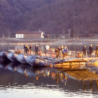 Il crollo del ponte sul Po del 1994