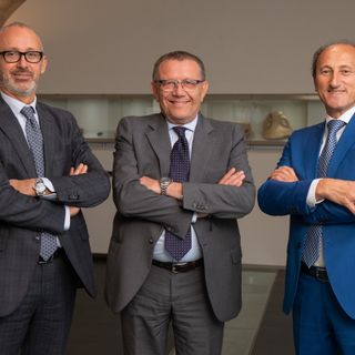 vertici Banca d'Alba: Stra, Cornaglia e Corino