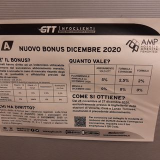 Un cartello sulla Ceres-Torino