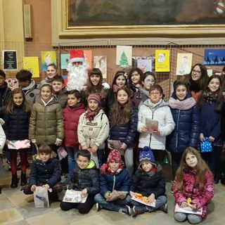 A Chivasso i disegni natalizi degli allievi di “Prisma Laboratorio Artistico”