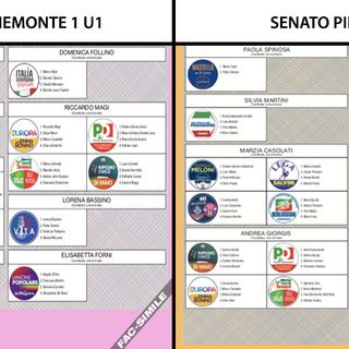 schede fac simile