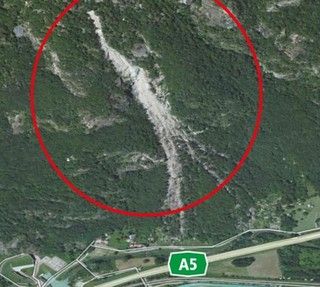 Frana di Quincinetto, nuovo allarme: chiusa l'autostrada A5