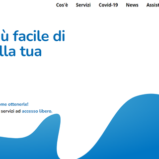 homepage del sito salute piemonte