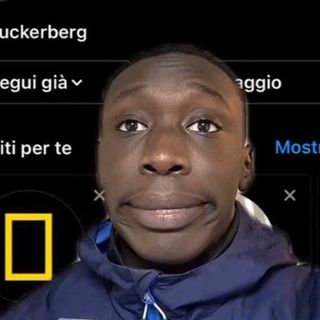 Una immagine del TikToker Khaby Lame