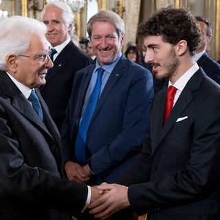 bagnaia ricevuto da mattarella