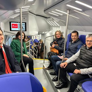 “Rock” sui binari: Trenitalia inaugura un altro treno regionale green sulla Torino-Milano