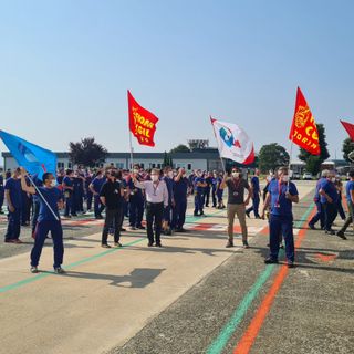 lavoratori in sciopero