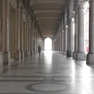 Torino deserta causa lockdown