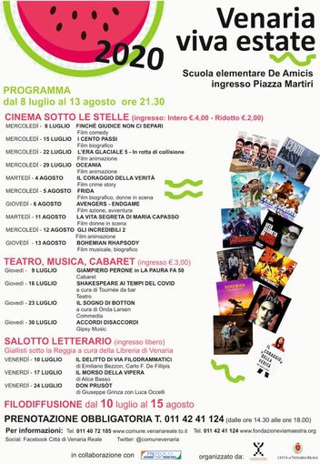 Venaria Viva Estate! Venaria Viva Estate!