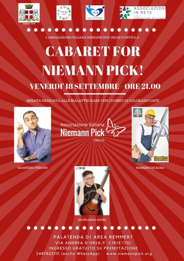 Malattie rare, a Ciriè uno spettacolo di beneficenza con i comici di Colorado Café