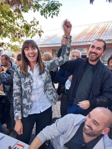 La nuova sindaca Giulia Guazzora (foto di Tancredi Pistamiglio)